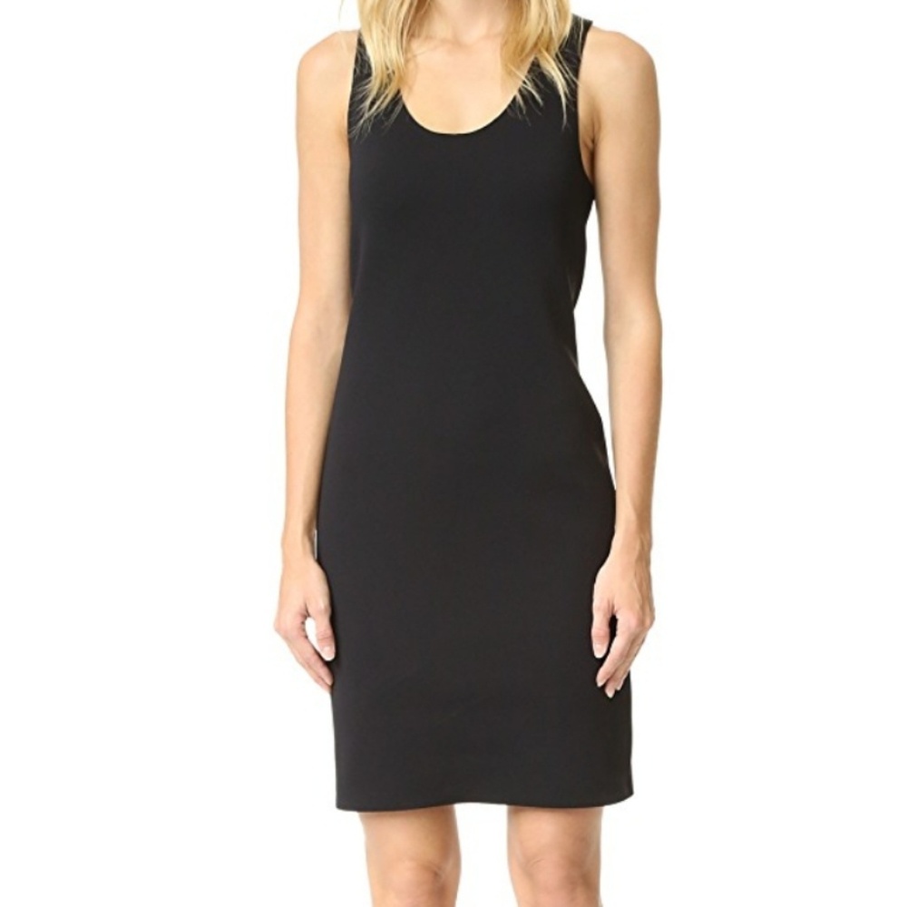 Helmut Lang bodycon scuba tank dress